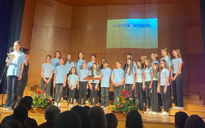 Pevci otroškega in mladinskega pevskega zbora nastopili na Pesemci
